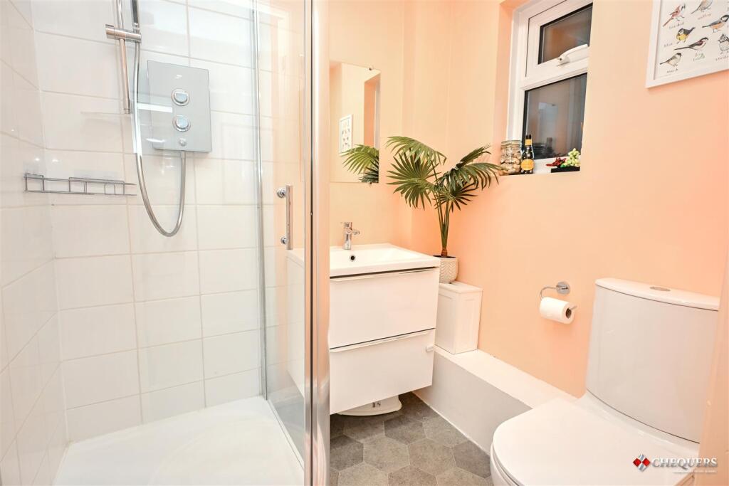 Re-fitted shower room