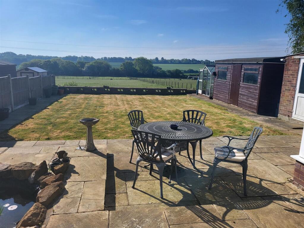 Rear Garden With Views