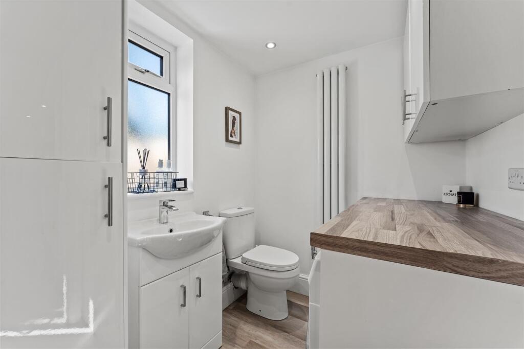 Downstairs WC/Utility Space