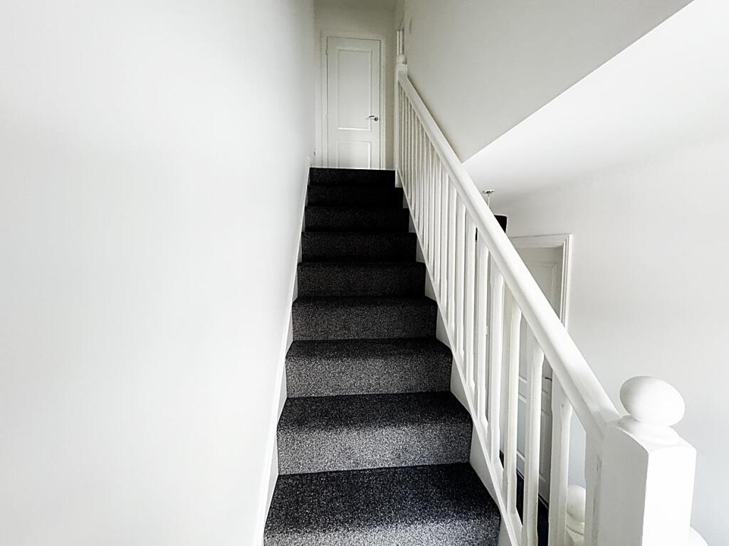 Stairs to second floor