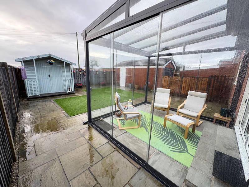 Rear of Property