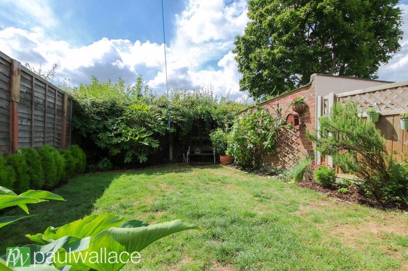West Facing Rear Garden