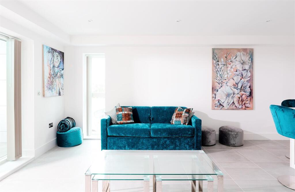 Open plan living space