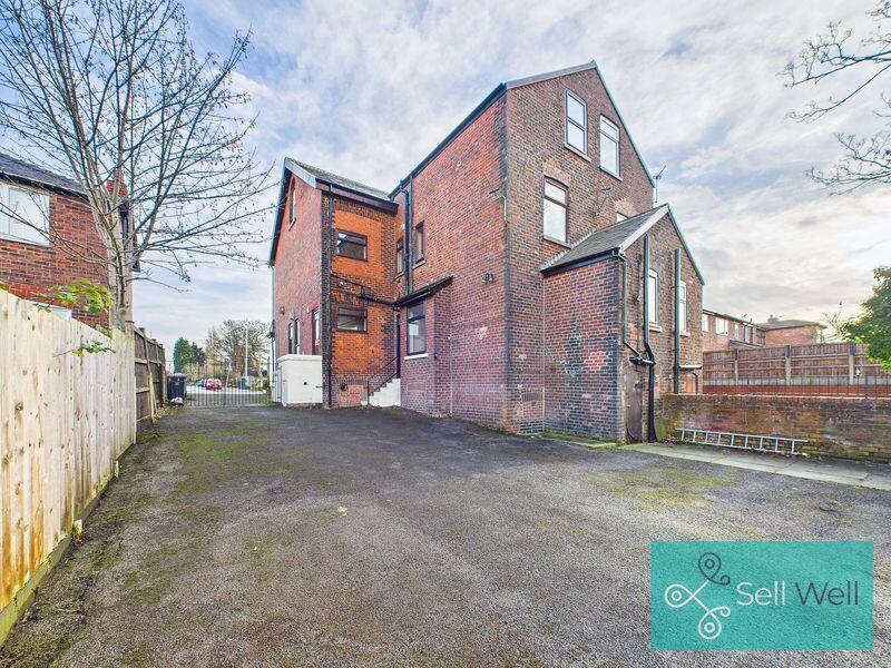 Gated Rear Parking Area