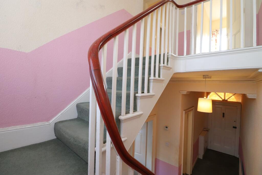 Stairs to first floor 