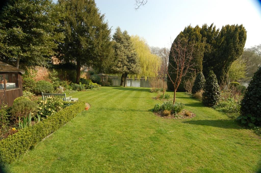 Private garden area