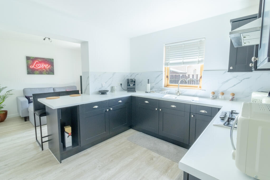 Kitchen to Lounge Area