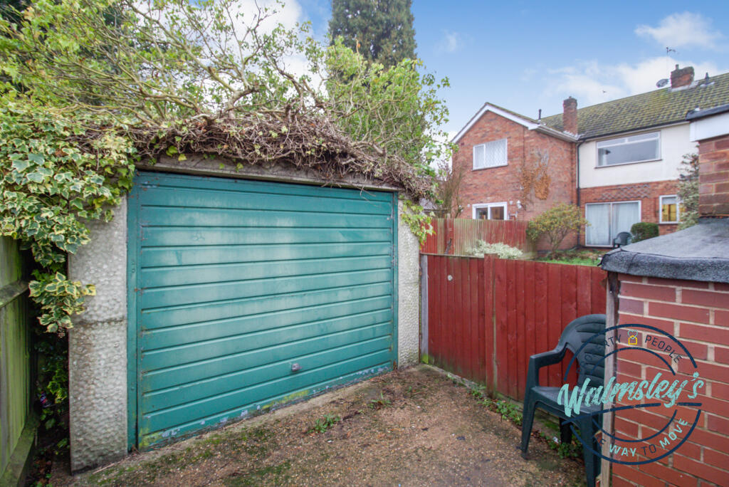 Garage with rear access