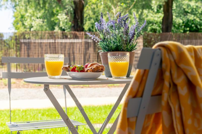 Typical apartment terrace  