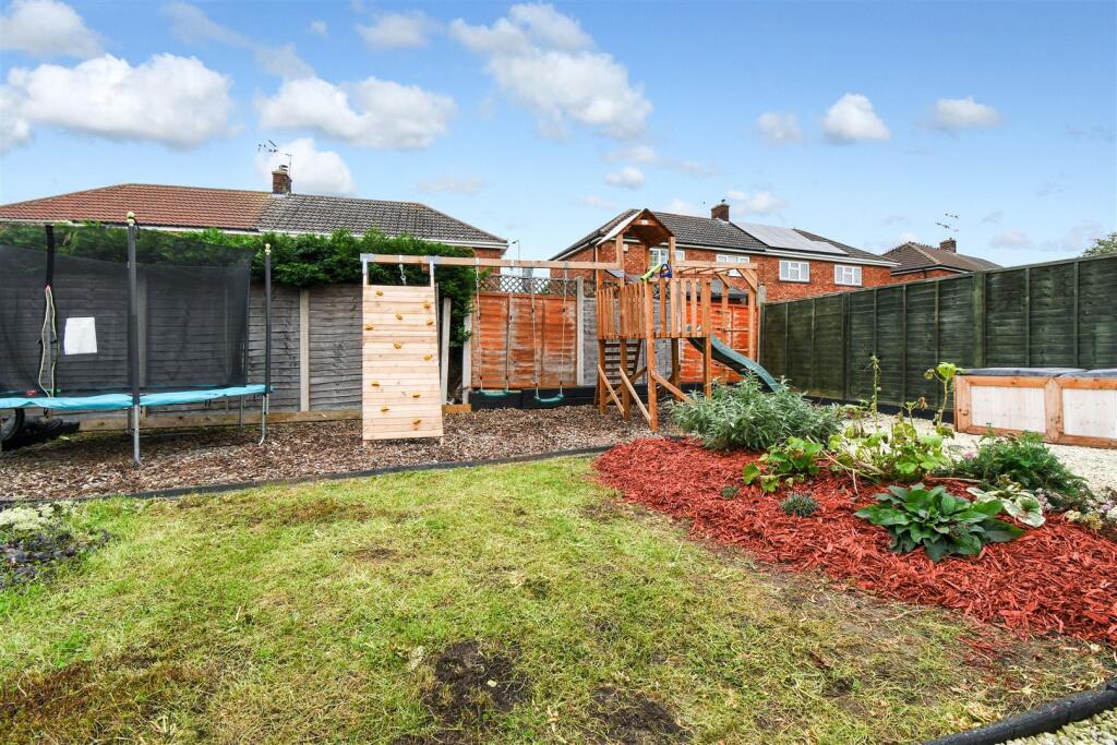 Rear garden