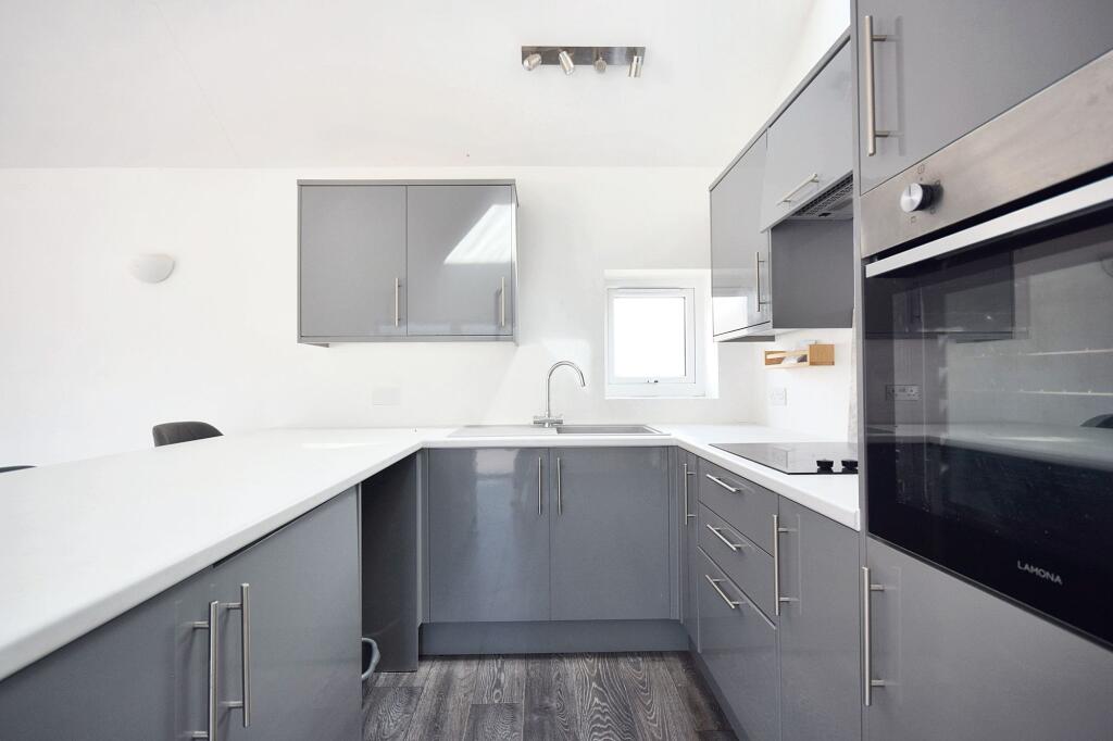 Open plan living area