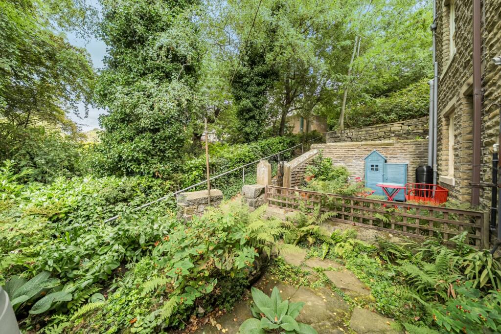 Rear yard off the kitchen