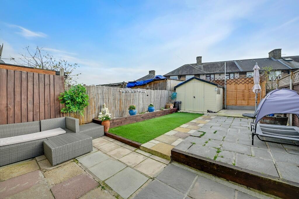 Private rear garden 