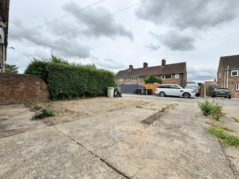 Front garden and parking