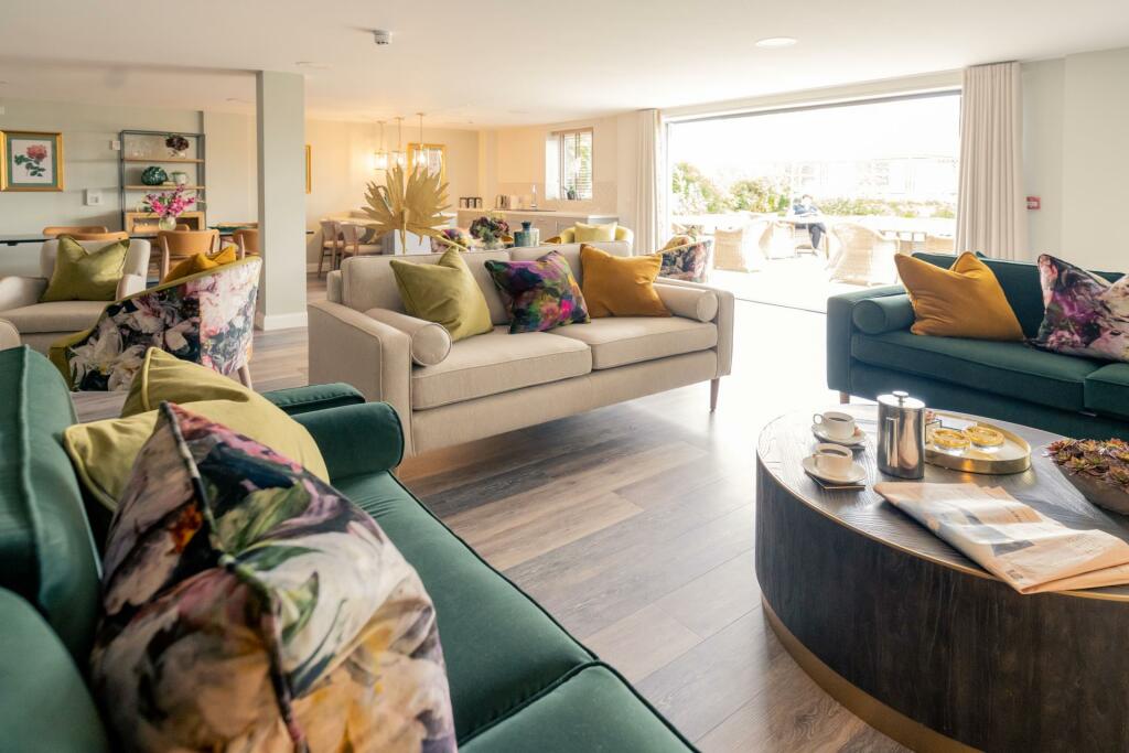 Communal lounge for socialising  