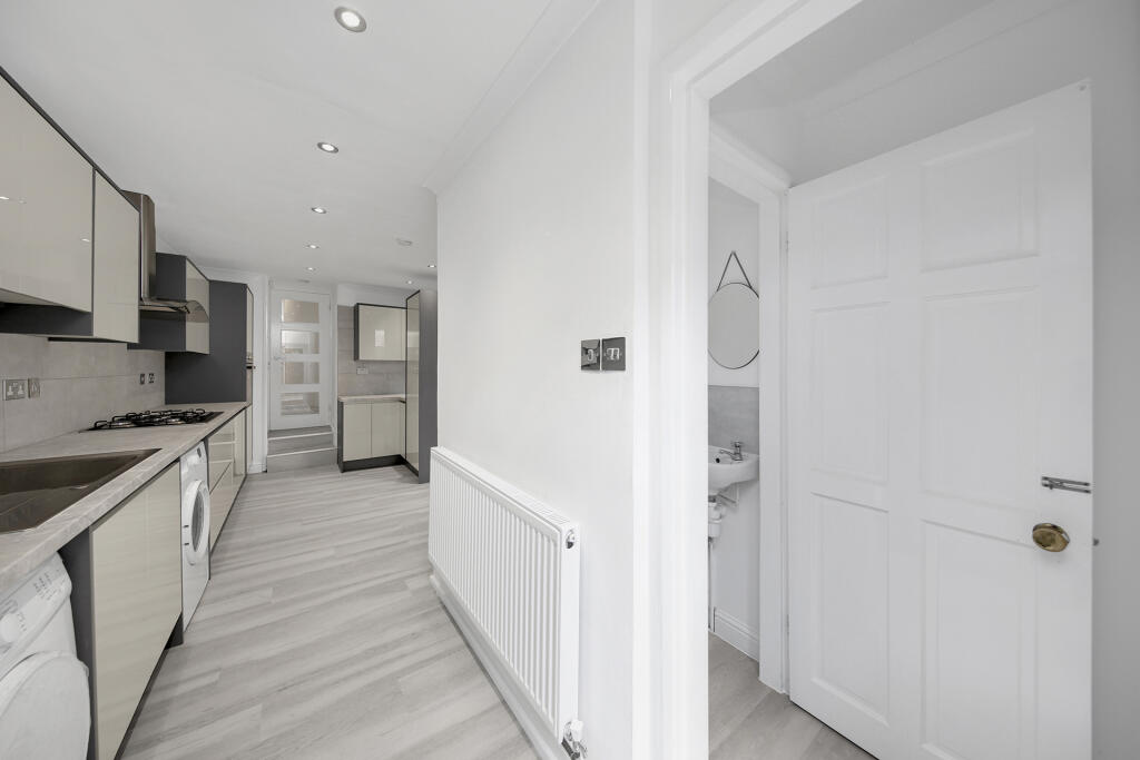 Kitchen Leading To Guest Cloakroom