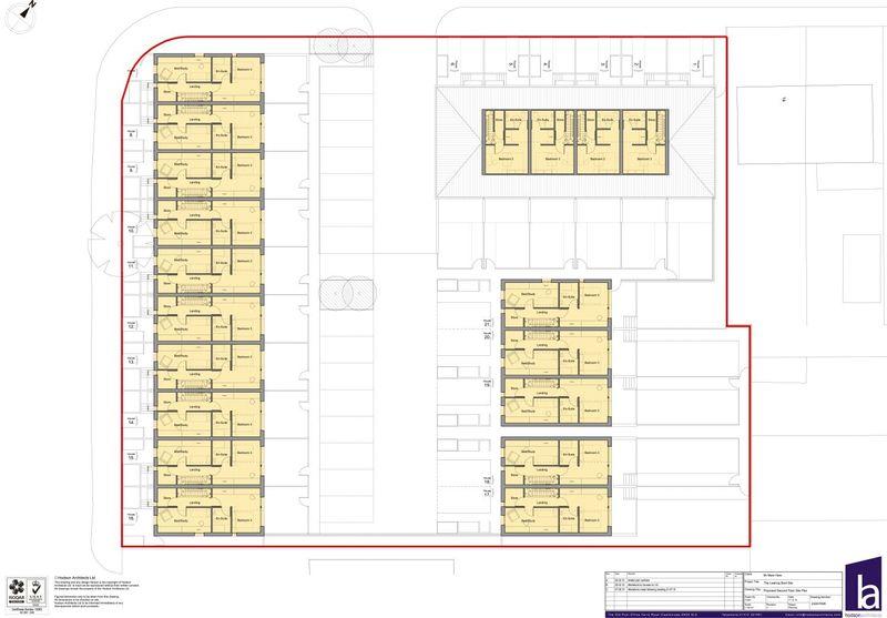 Second floor site plan