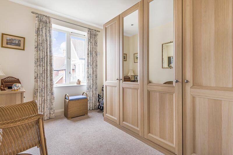 Second bedroom with fitted wardrobes