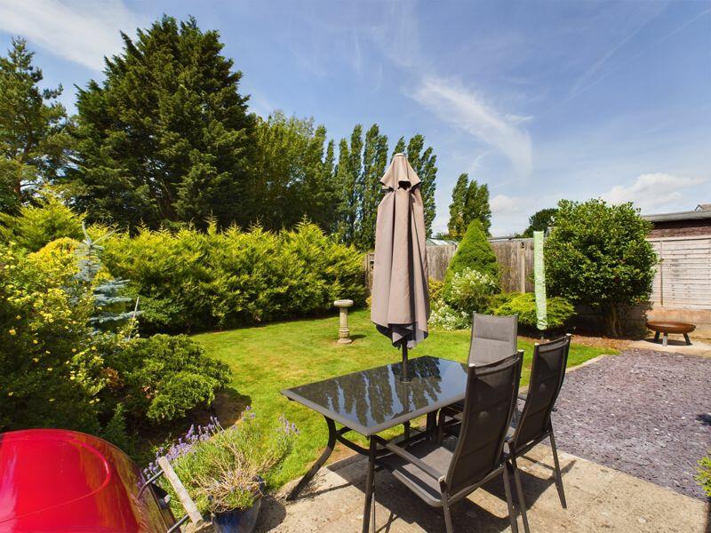 Rear garden
