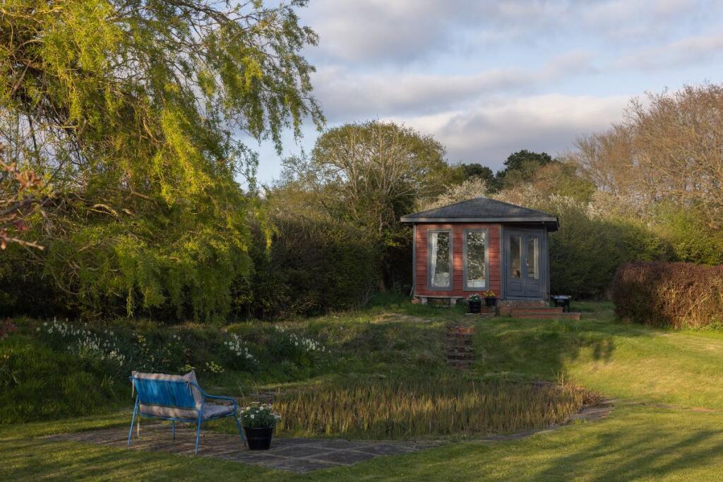 Summer House and Pond
