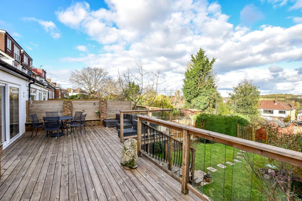 LARGE DECKED TERRACE