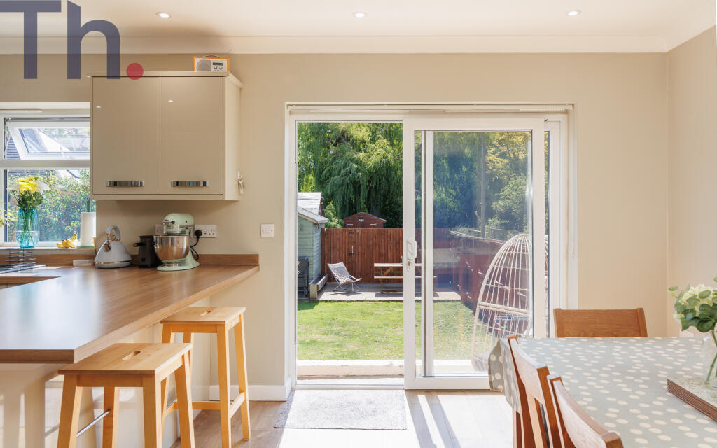 Dining Area Overlooking Rear Garden