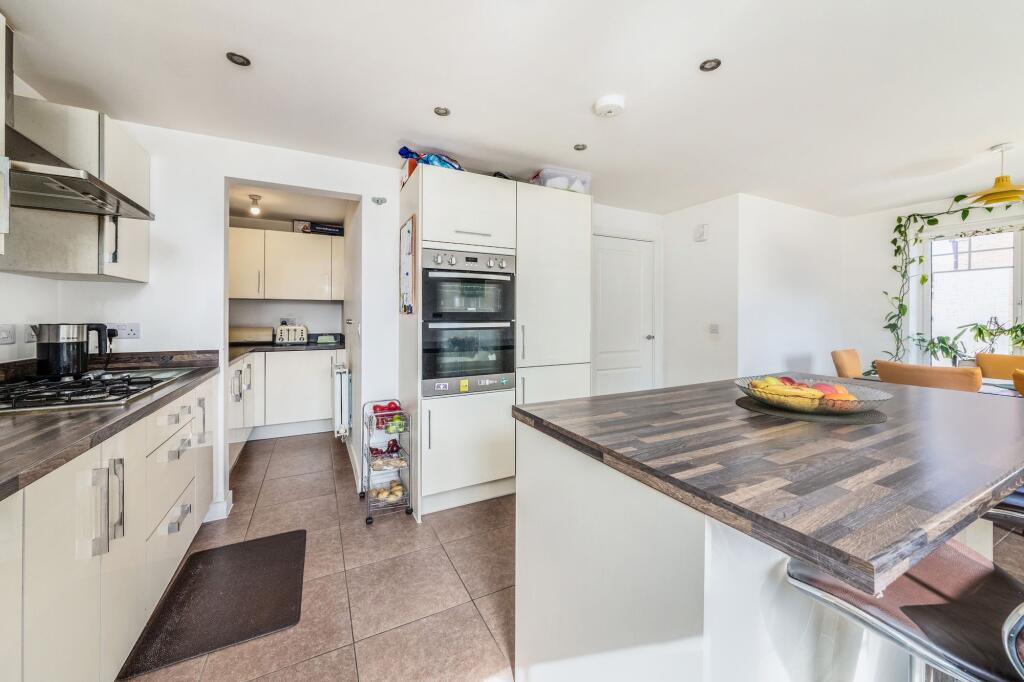 Kitchen and utility area