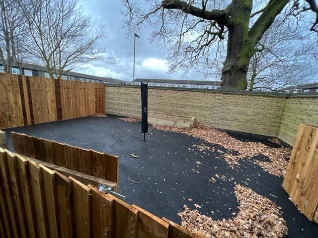 rear washing area