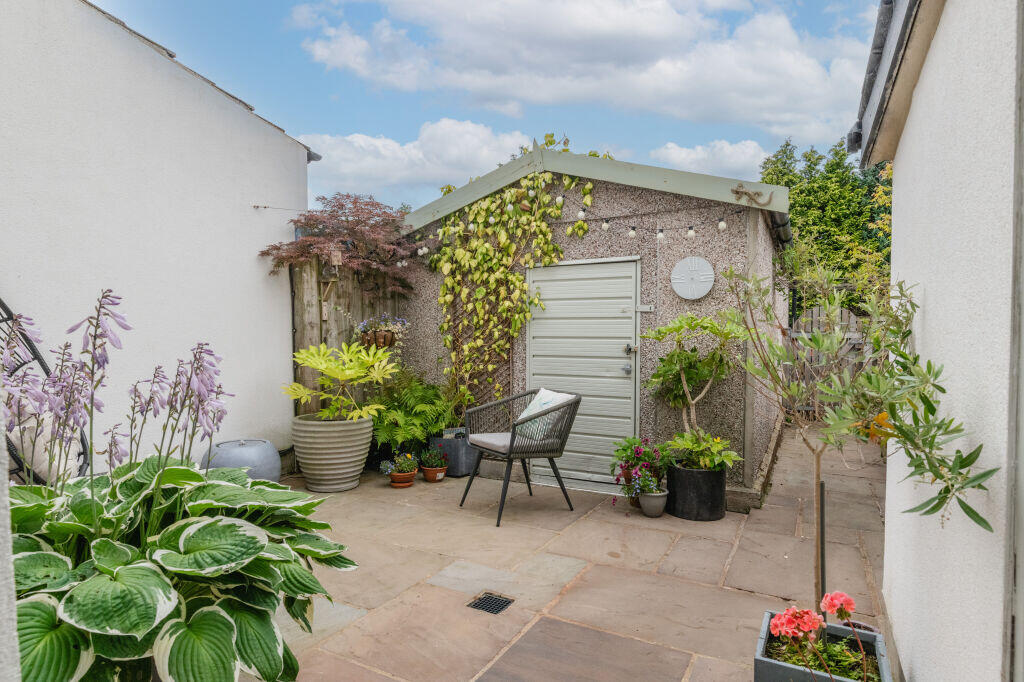 Rear Patio
