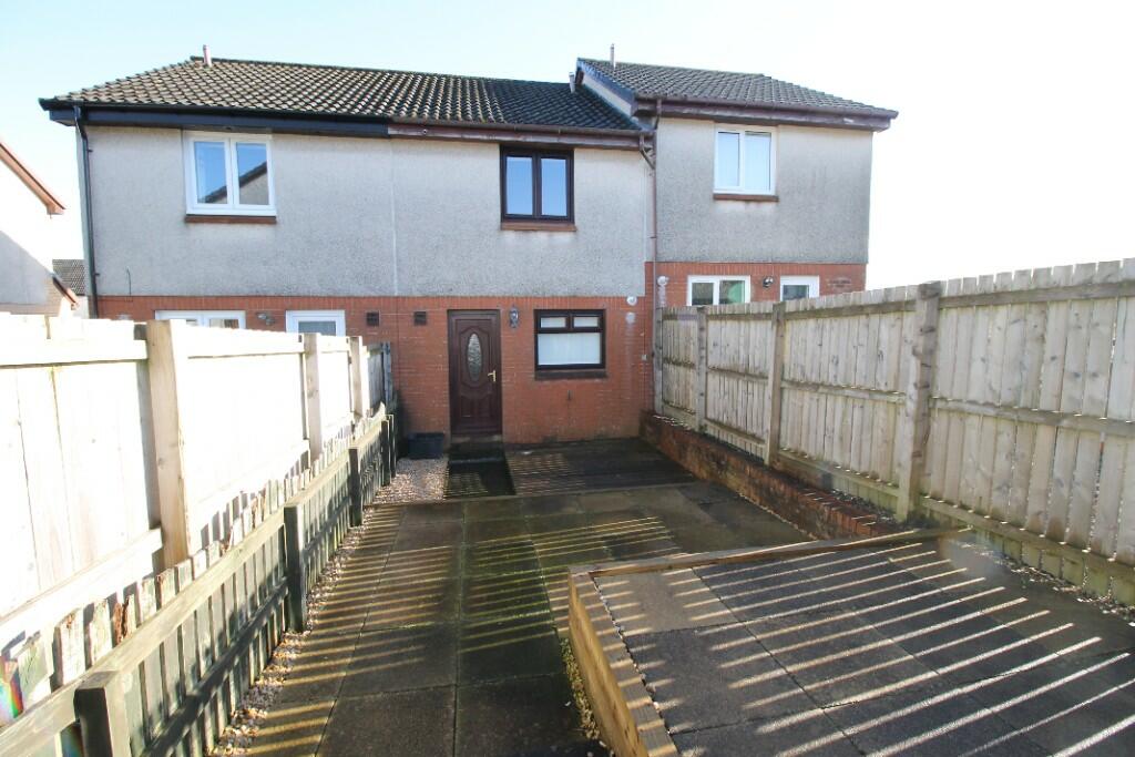 Rear of property