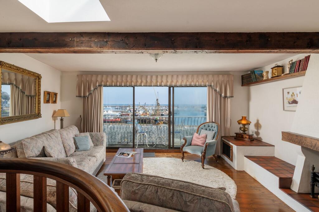 7 The Strand, Brixham Living Room Views