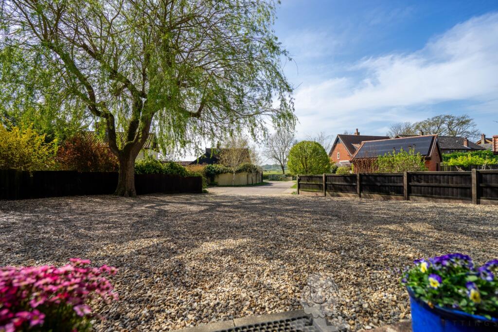 Driveway and View
