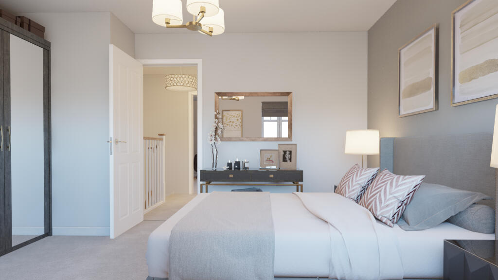 David Wilson Homes Cannington Bedroom