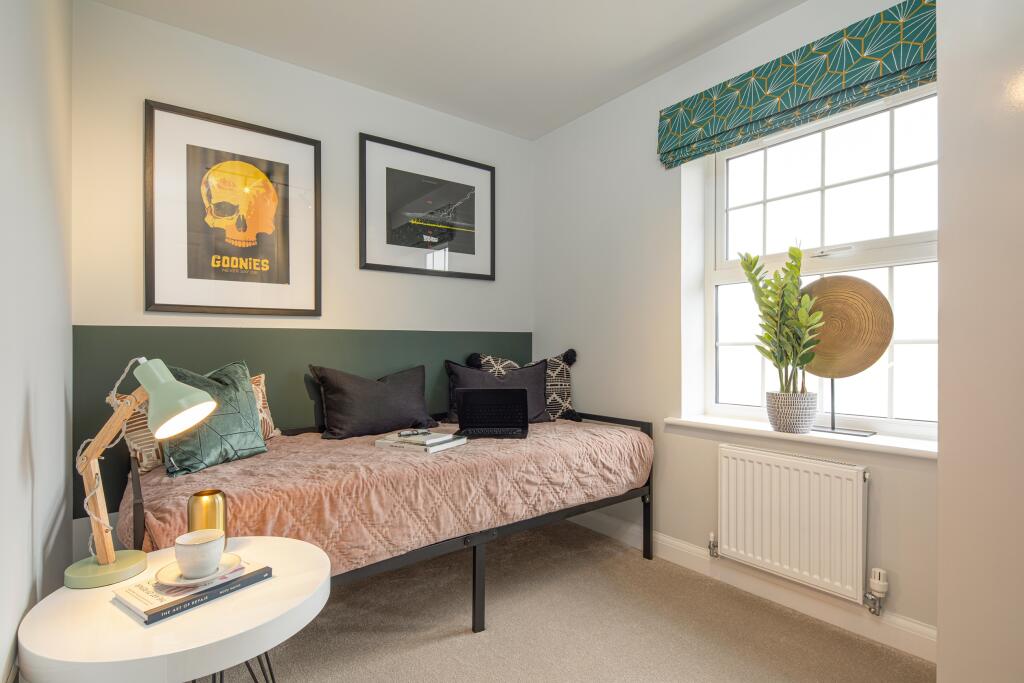 Single bedroom or home office in the Ingleby 4 bedroom home