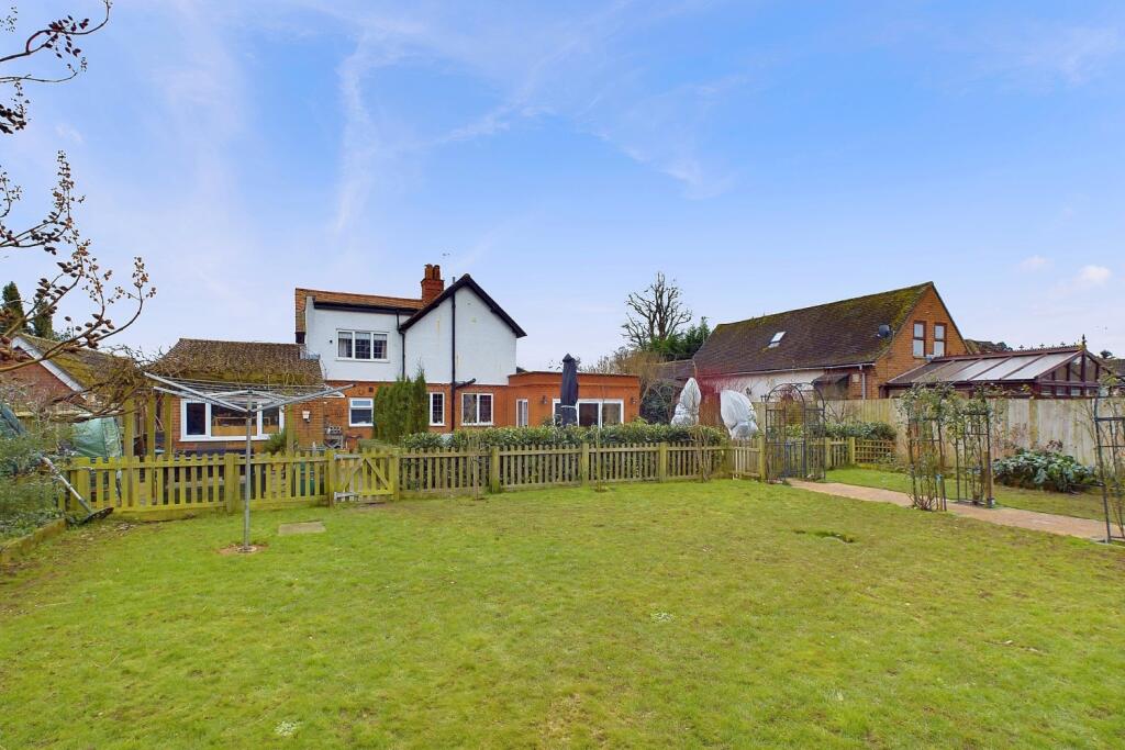 Rear Garden Elevated