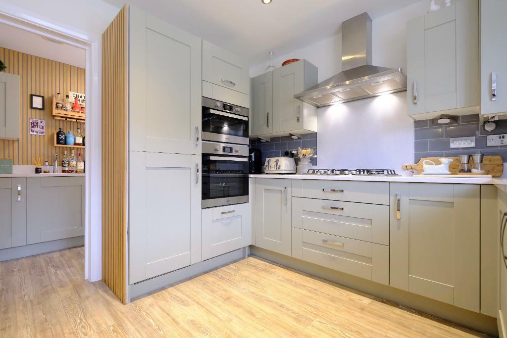 Kitchen and utility room