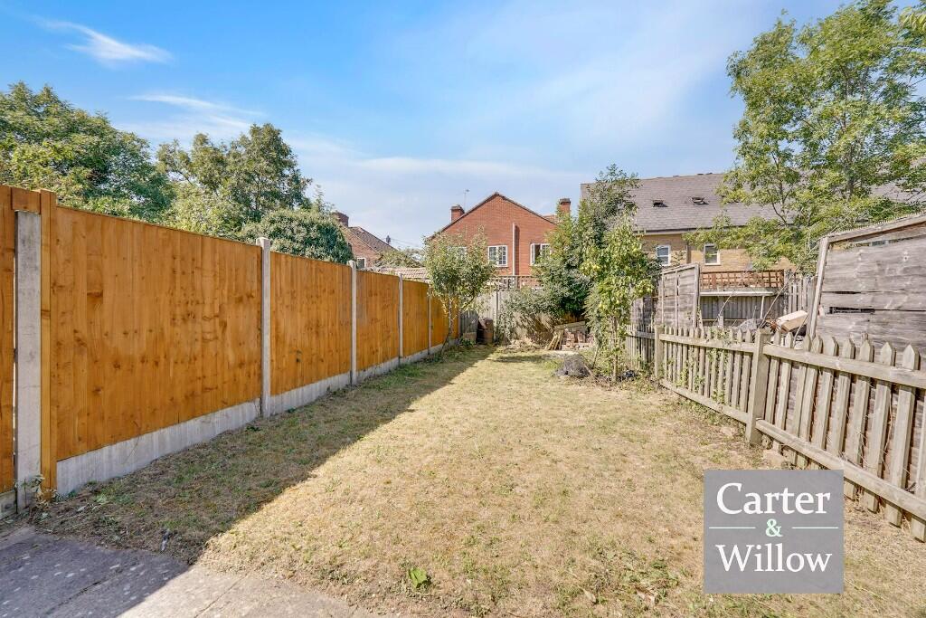 Private rear garden 