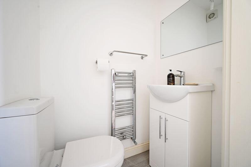 Cloakroom with WC