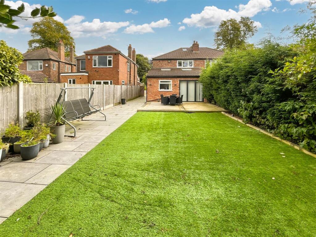 Rear of Property