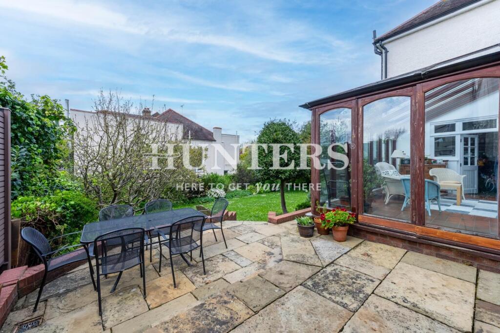 Outside seating area