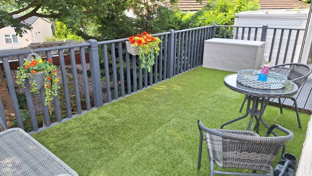 Raised decking