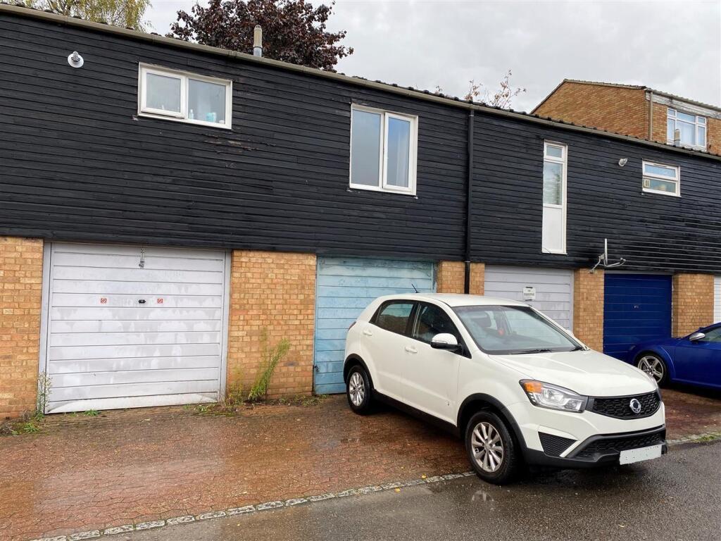 Garage and driveway