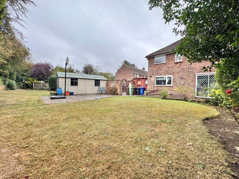Rear garden