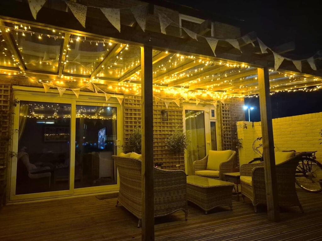 PERGOLA AREA AT NIGHT