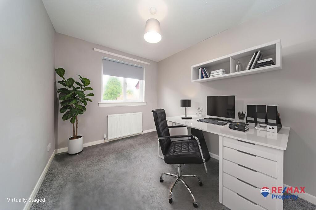 Virtually Staged Bedroom Two