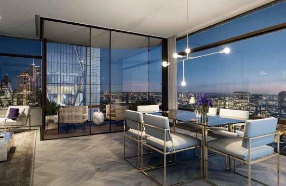 property in Principal Tower, 
2 Principal Place, EC2A