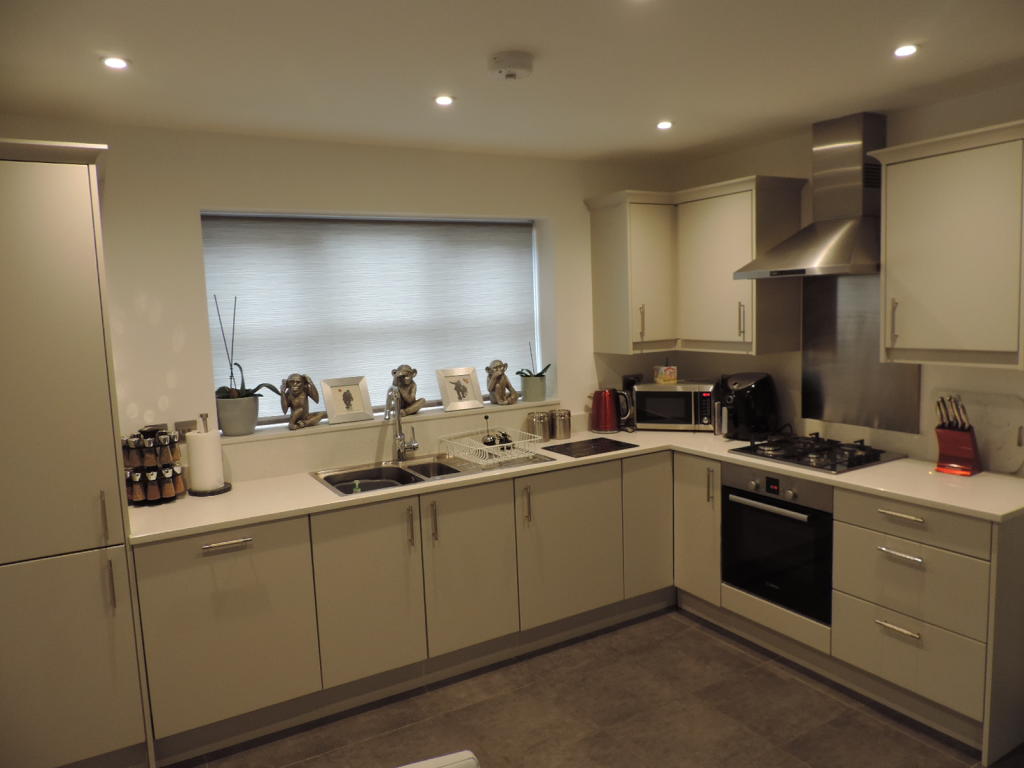 modern fitted kitchen
