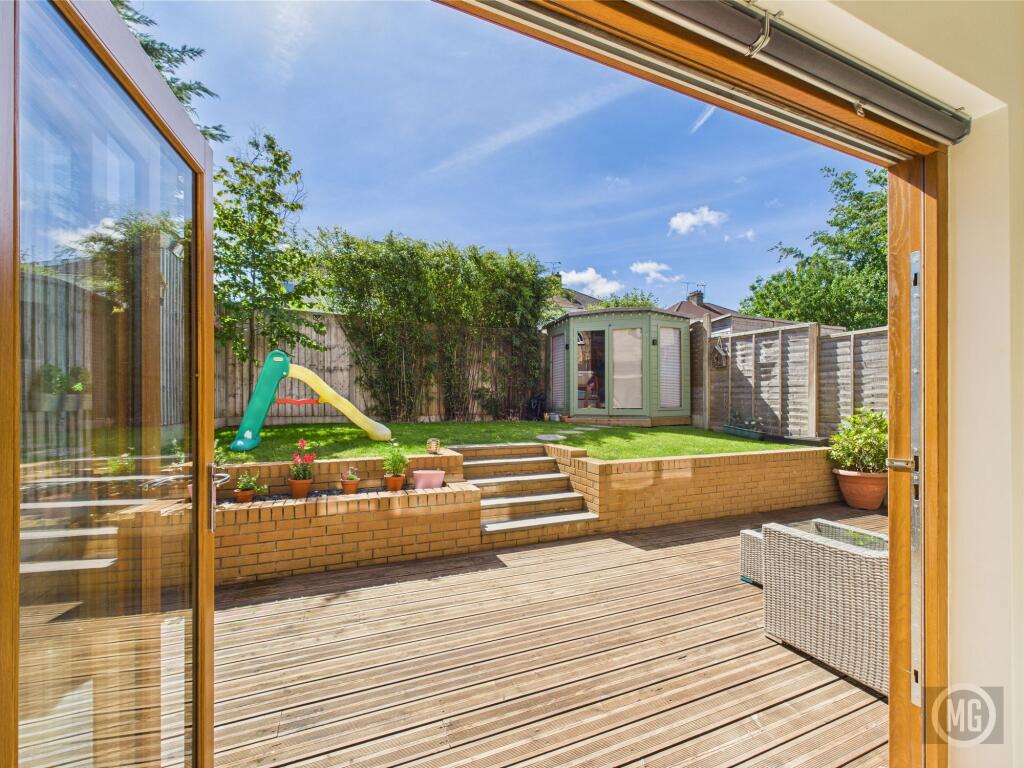 Bi-Folds leading into Garden