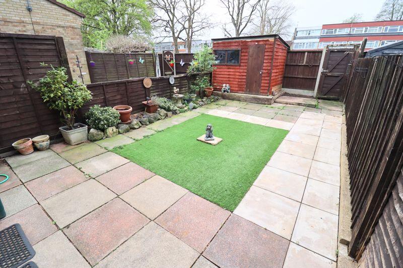 Rear garden