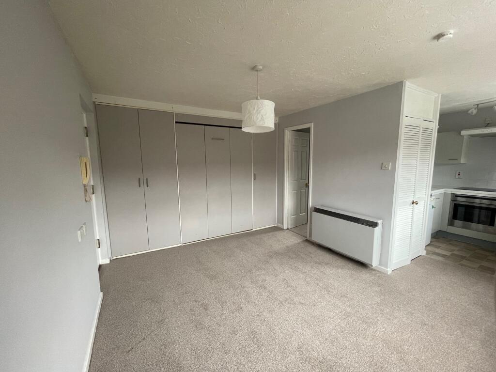 Reception and kitchen